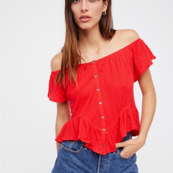 Free People Mint Julep Tee EUC - Picture 2 of 7